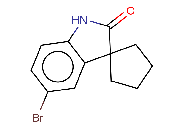 5'-bromo-1',2'-dihydrospiro[cyclopentane-1,3'-indole]-2'-one