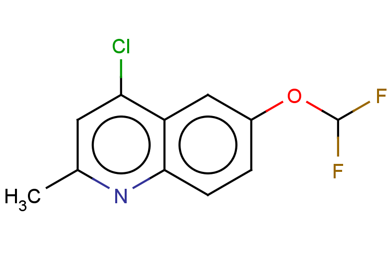 4-chloro-6-(difluoromethoxy)-2-methylquinoline