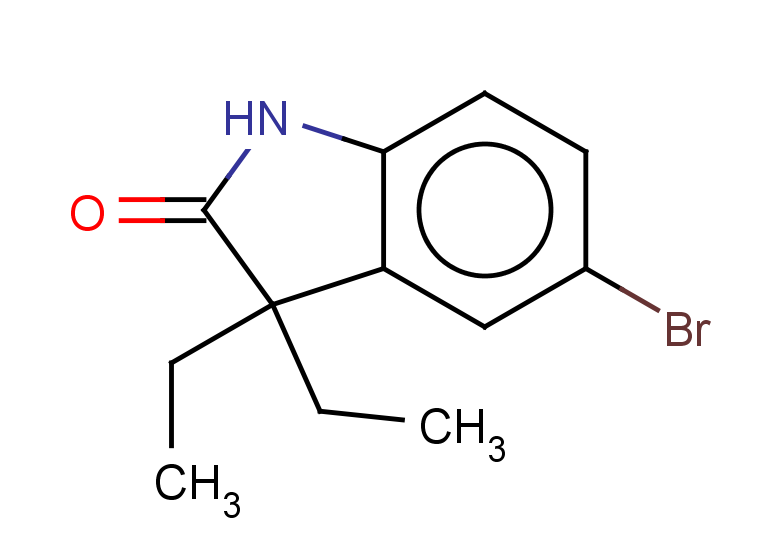 5-bromo-3,3-diethyl-2,3-dihydro-1H-indol-2-one