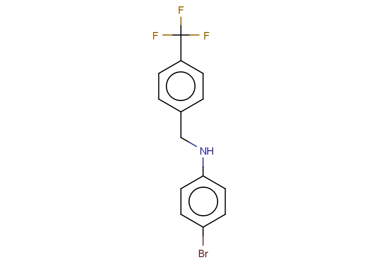 4-bromo-N-{[4-(trifluoromethyl)phenyl]methyl}aniline