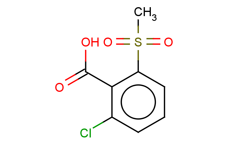 2-chloro-6-methanesulfonylbenzoic acid