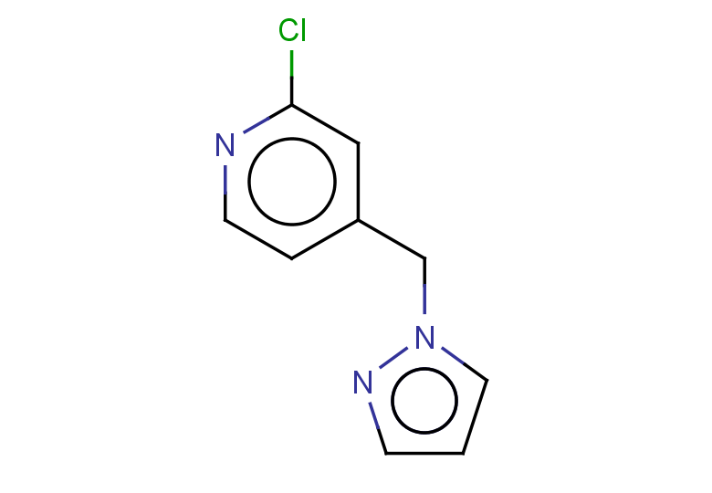 2-chloro-4-(1H-pyrazol-1-ylmethyl)pyridine