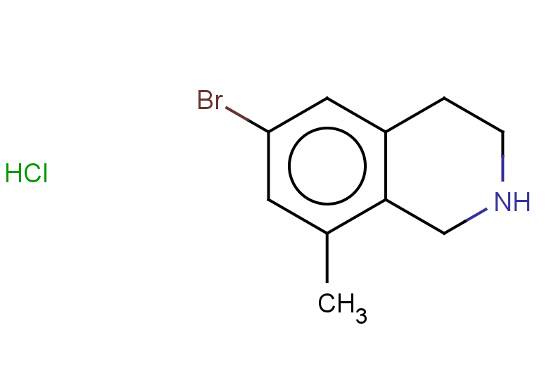 6-bromo-8-methyl-1,2,3,4-tetrahydroisoquinoline hydrochloride