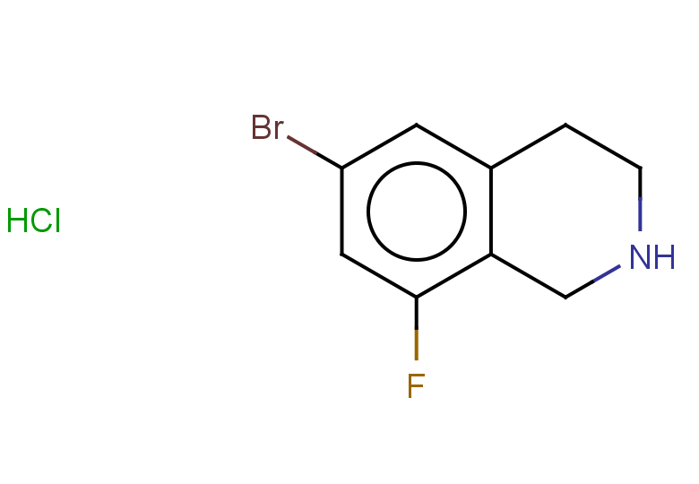 6-bromo-8-fluoro-1,2,3,4-tetrahydroisoquinoline hydrochloride