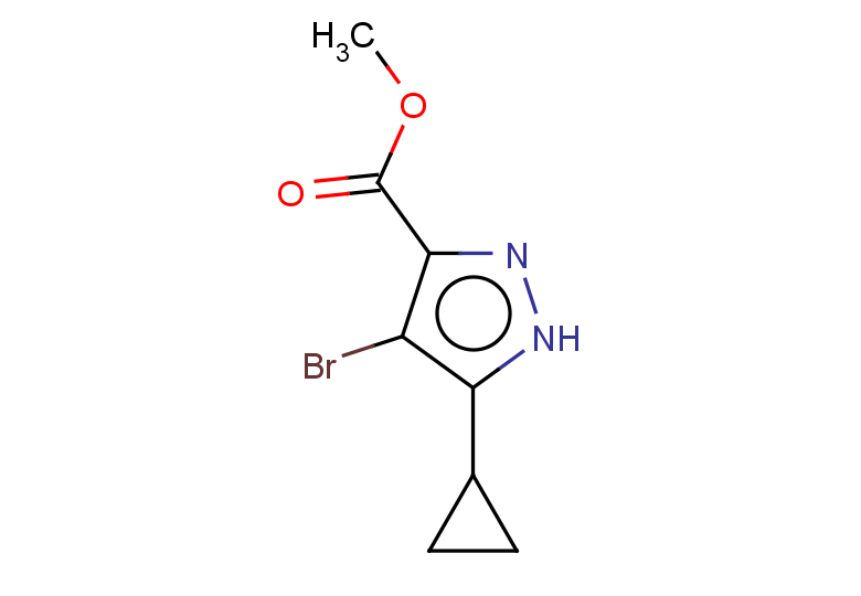 methyl 4-bromo-5-cyclopropyl-1H-pyrazole-3-carboxylate