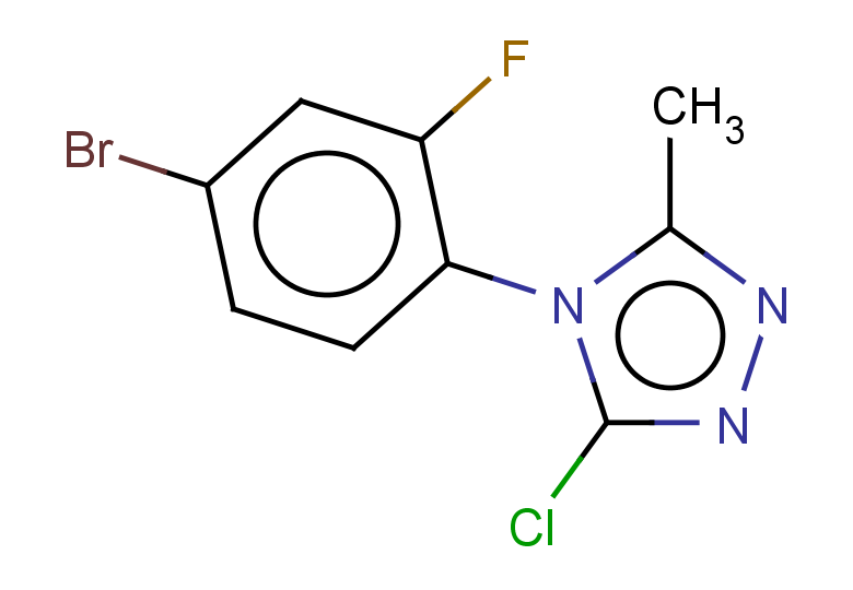 4-(4-bromo-2-fluorophenyl)-3-chloro-5-methyl-4H-1,2,4-triazole