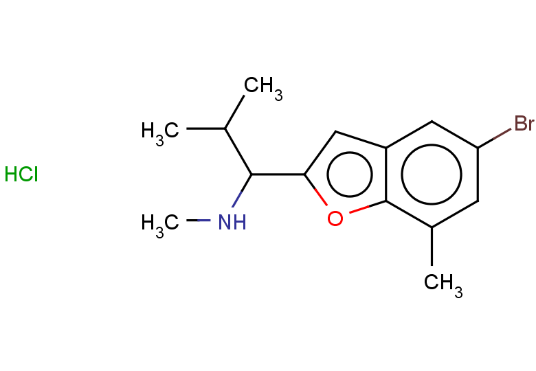 [1-(5-bromo-7-methyl-1-benzofuran-2-yl)-2-methylpropyl](methyl)amine hydrochloride
