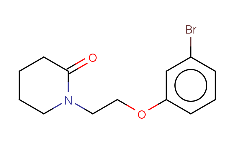 1-[2-(3-bromophenoxy)ethyl]piperidin-2-one