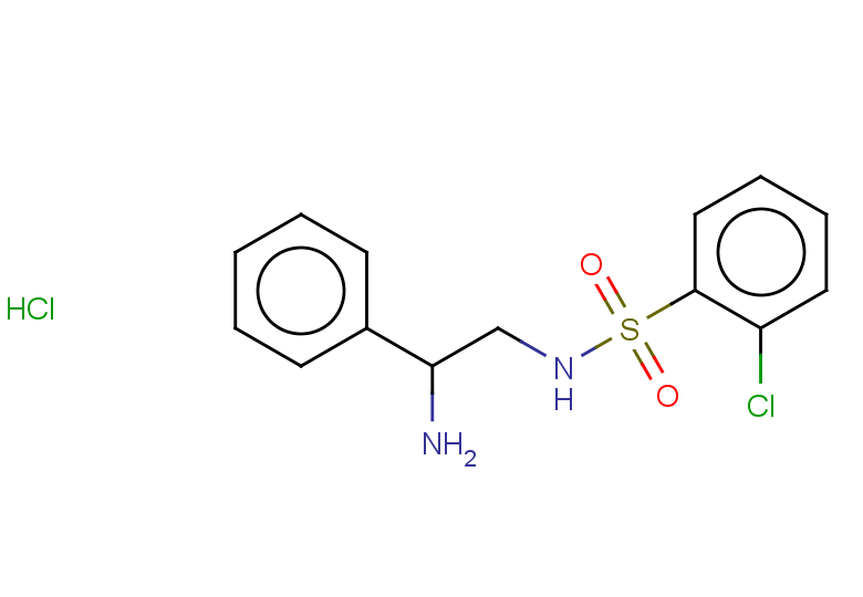 N-(2-amino-2-phenylethyl)-2-chlorobenzene-1-sulfonamide hydrochloride
