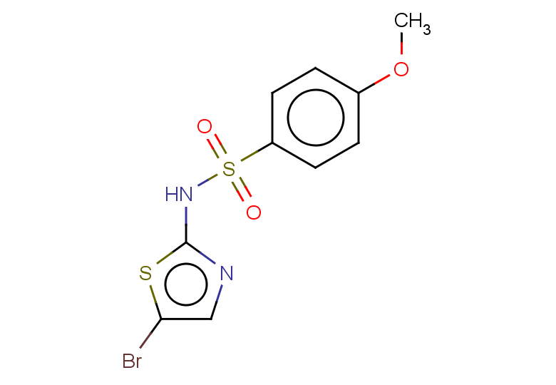 N-(5-bromo-1,3-thiazol-2-yl)-4-methoxybenzene-1-sulfonamide