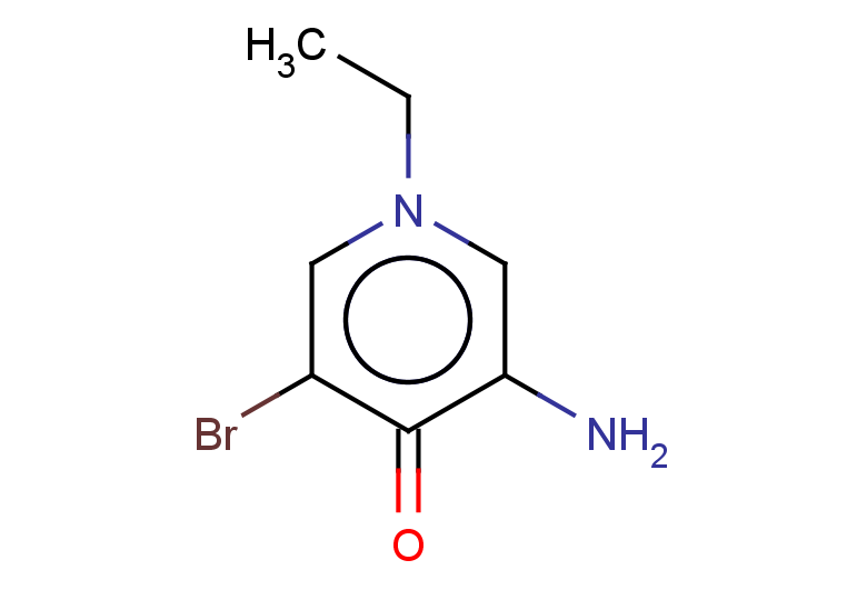 3-amino-5-bromo-1-ethyl-1,4-dihydropyridin-4-one