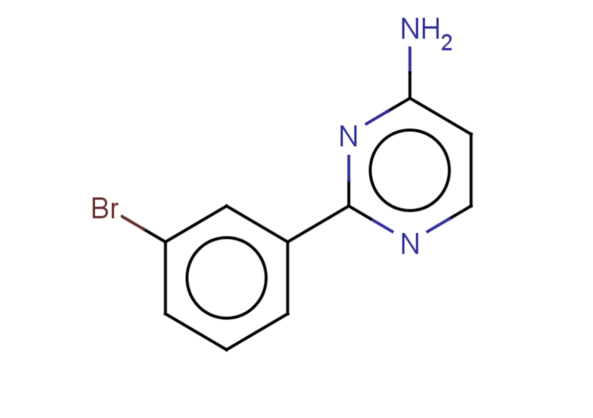 2-(3-bromophenyl)pyrimidin-4-amine