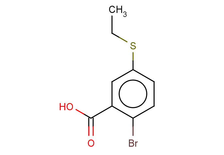 2-bromo-5-(ethylsulfanyl)benzoic acid