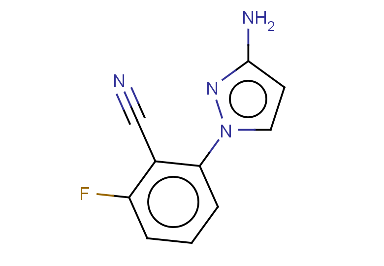 2-(3-amino-1H-pyrazol-1-yl)-6-fluorobenzonitrile