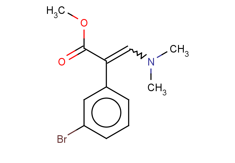 methyl 2-(3-bromophenyl)-3-(dimethylamino)prop-2-enoate