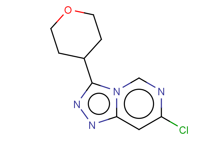 7-chloro-3-(oxan-4-yl)-[1,2,4]triazolo[4,3-c]pyrimidine