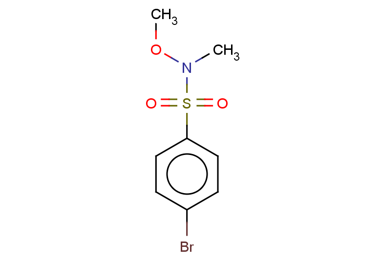 4-bromo-N-methoxy-N-methylbenzene-1-sulfonamide