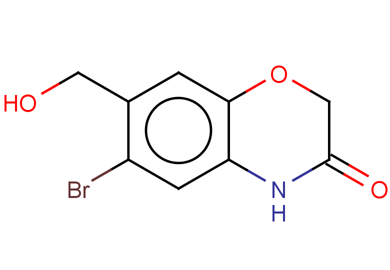 6-bromo-7-(hydroxymethyl)-3,4-dihydro-2H-1,4-benzoxazin-3-one