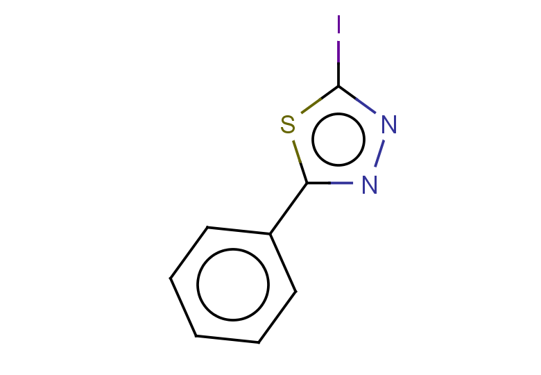 2-iodo-5-phenyl-1,3,4-thiadiazole