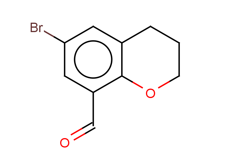 6-bromo-3,4-dihydro-2H-1-benzopyran-8-carbaldehyde