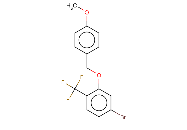 4-bromo-2-[(4-methoxyphenyl)methoxy]-1-(trifluoromethyl)benzene
