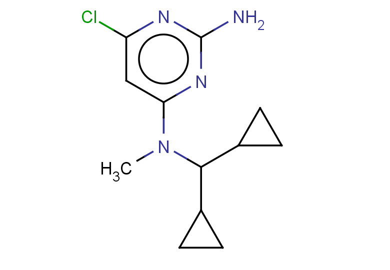 6-chloro-4-N-(dicyclopropylmethyl)-4-N-methylpyrimidine-2,4-diamine