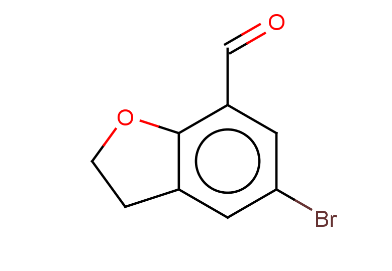 5-bromo-2,3-dihydro-1-benzofuran-7-carbaldehyde