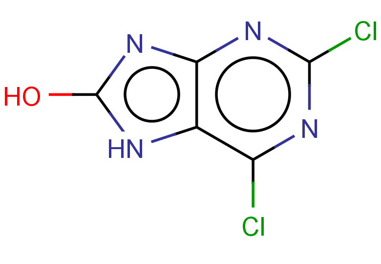 2,6-dichloro-7H-purin-8-ol