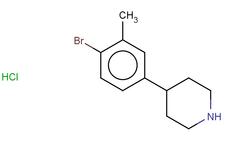 4-(4-bromo-3-methylphenyl)piperidine hydrochloride