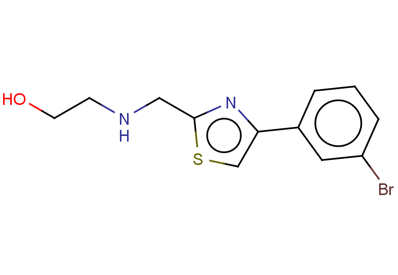 2-({[4-(3-bromophenyl)-1,3-thiazol-2-yl]methyl}amino)ethan-1-ol