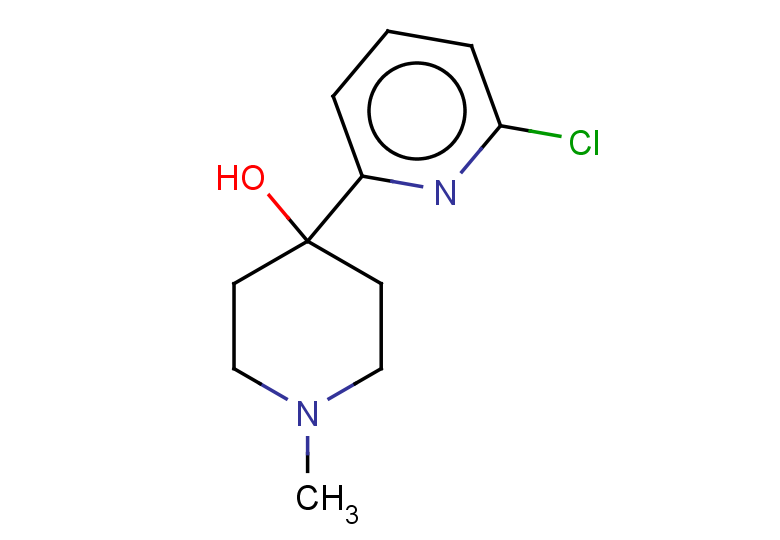 4-(6-chloropyridin-2-yl)-1-methylpiperidin-4-ol