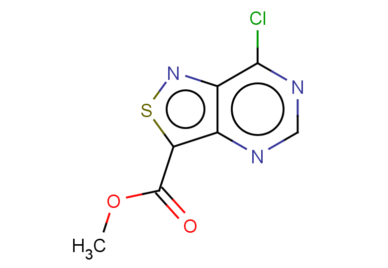 methyl 7-chloro-[1,2]thiazolo[4,3-d]pyrimidine-3-carboxylate