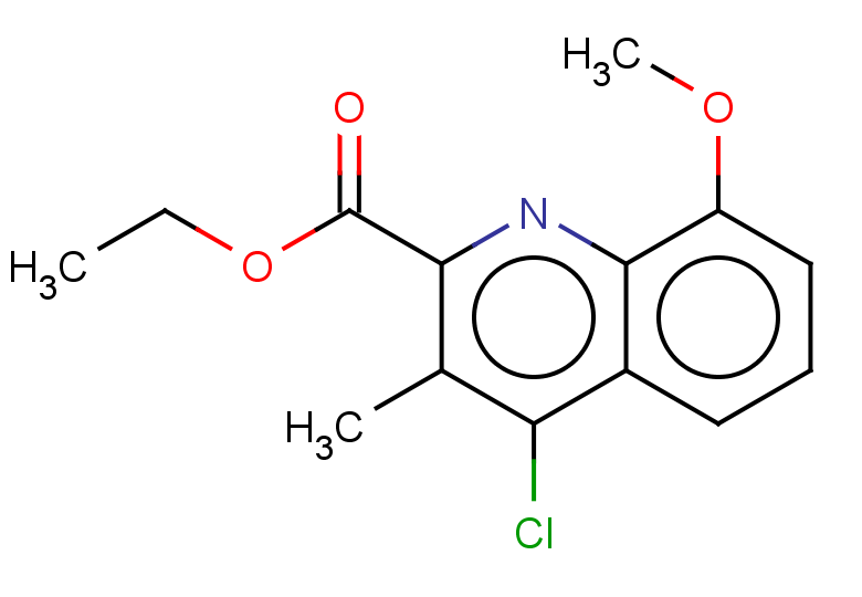 ethyl 4-chloro-8-methoxy-3-methylquinoline-2-carboxylate