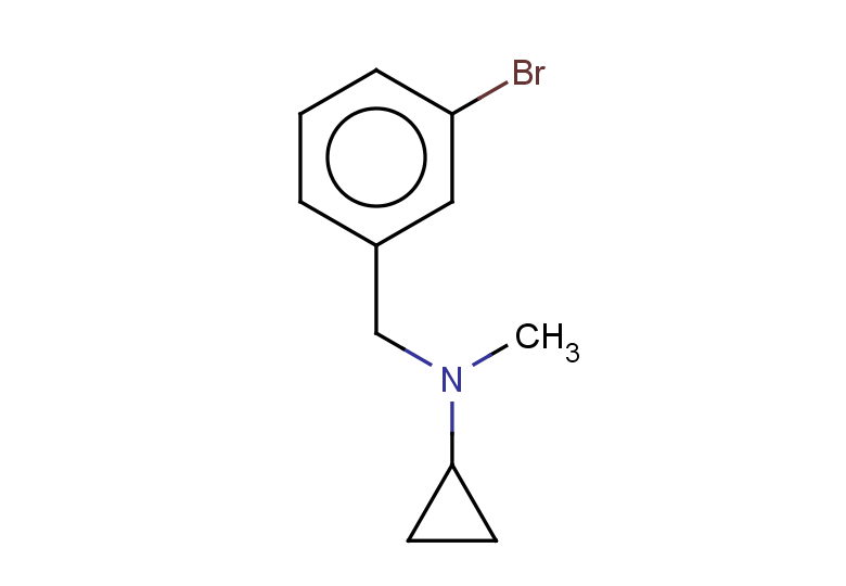 N-[(3-bromophenyl)methyl]-N-methylcyclopropanamine