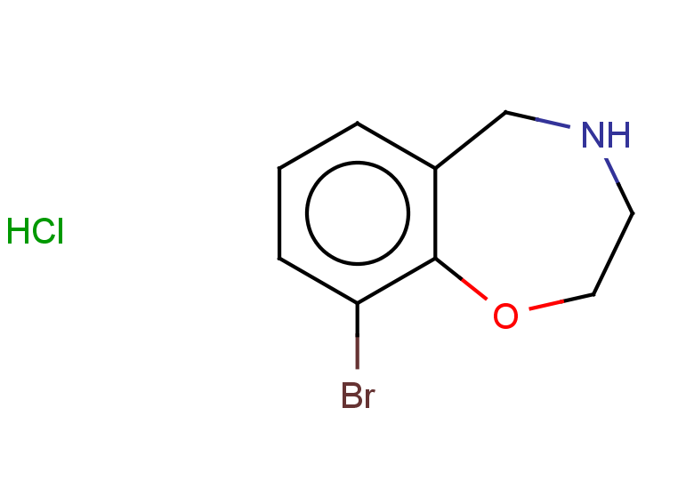 9-bromo-2,3,4,5-tetrahydro-1,4-benzoxazepine hydrochloride