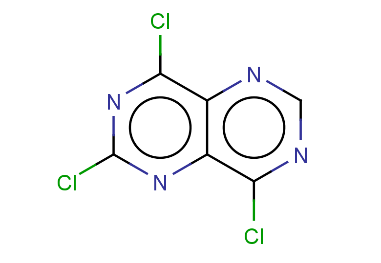 2,4,8-trichloro-[1,3]diazino[5,4-d]pyrimidine