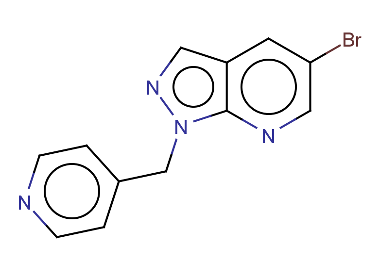 4-({5-bromo-1H-pyrazolo[3,4-b]pyridin-1-yl}methyl)pyridine