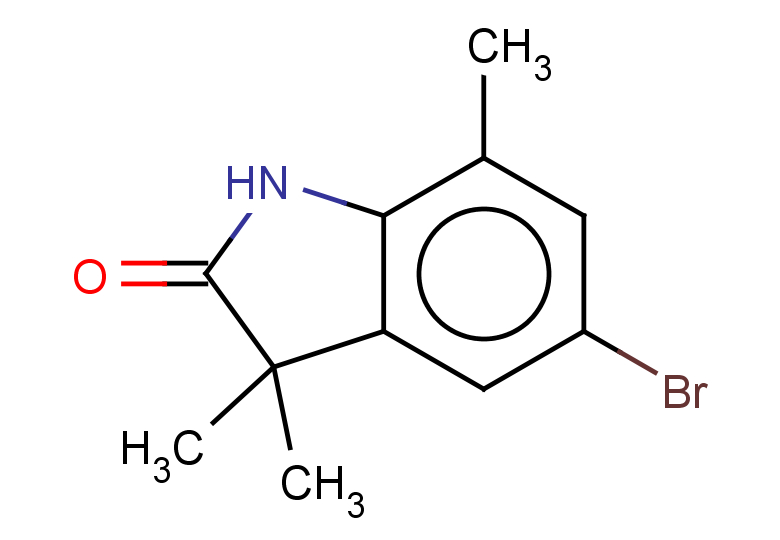 5-bromo-3,3,7-trimethyl-2,3-dihydro-1H-indol-2-one