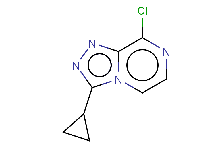 8-chloro-3-cyclopropyl-[1,2,4]triazolo[4,3-a]pyrazine