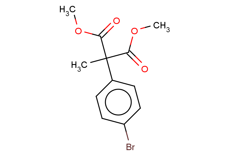 1,3-dimethyl 2-(4-bromophenyl)-2-methylpropanedioate