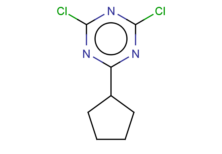 2,4-dichloro-6-cyclopentyl-1,3,5-triazine