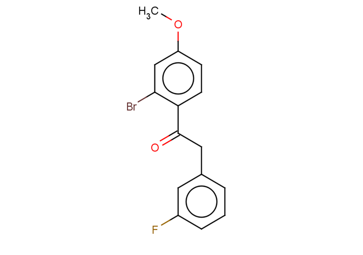 1-(2-bromo-4-methoxyphenyl)-2-(3-fluorophenyl)ethan-1-one