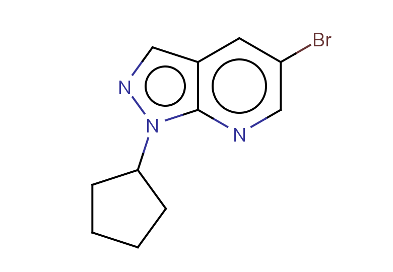 5-bromo-1-cyclopentyl-1H-pyrazolo[3,4-b]pyridine