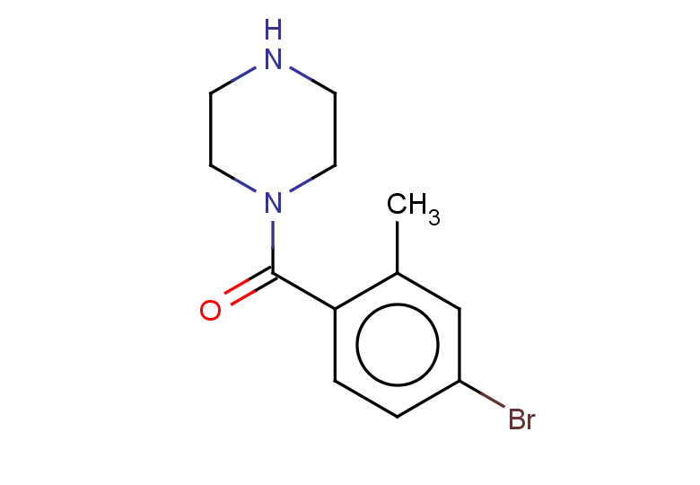 1-(4-bromo-2-methylbenzoyl)piperazine
