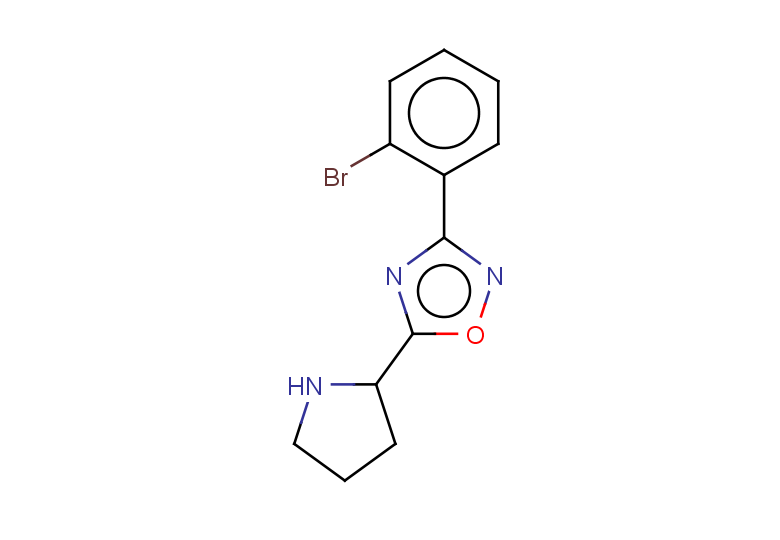 3-(2-bromophenyl)-5-(pyrrolidin-2-yl)-1,2,4-oxadiazole