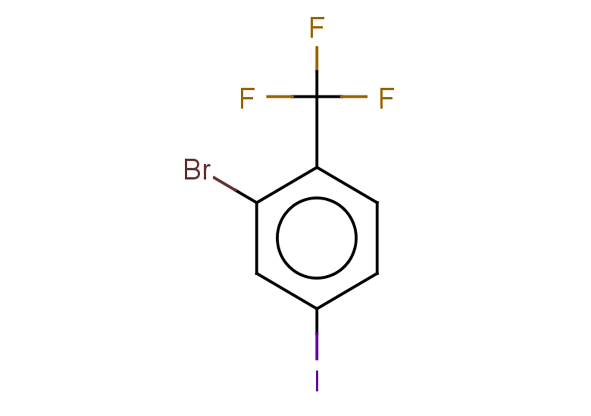 2-bromo-4-iodo-1-(trifluoromethyl)benzene