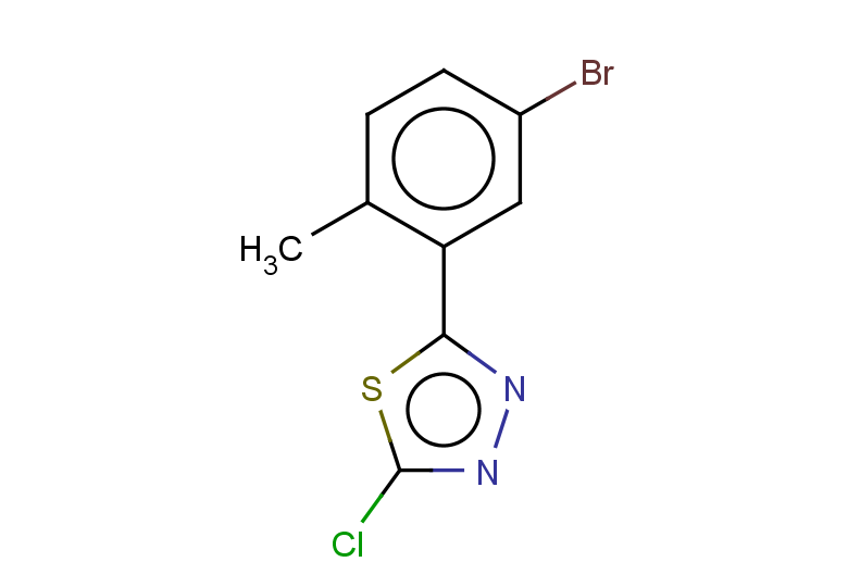 2-(5-bromo-2-methylphenyl)-5-chloro-1,3,4-thiadiazole