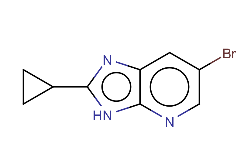 6-bromo-2-cyclopropyl-3H-imidazo[4,5-b]pyridine