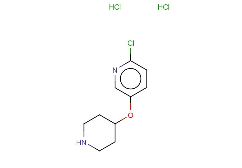 2-chloro-5-(piperidin-4-yloxy)pyridine dihydrochloride