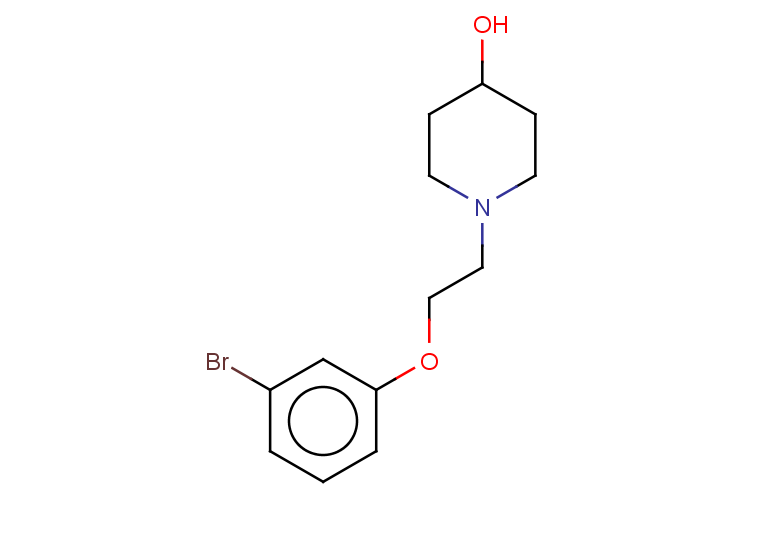 1-[2-(3-bromophenoxy)ethyl]piperidin-4-ol